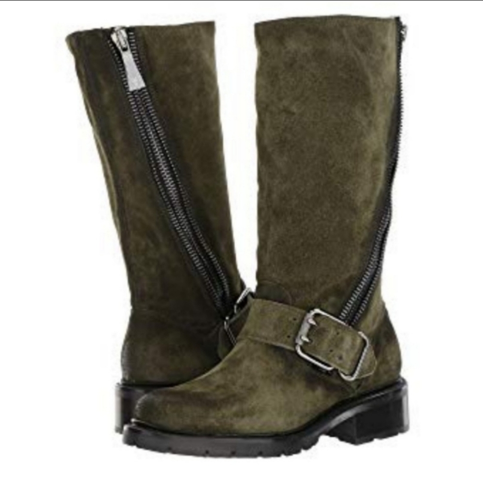 Frye Samantha Zip Tall Boots